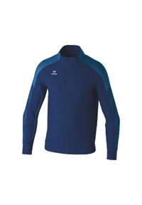 ERIMA - Dziecięca bluza dresowa Erima Evo Star. Kolor: niebieski. Materiał: dresówka. Długość rękawa: raglanowy rękaw. Sport: piłka ręczna #1