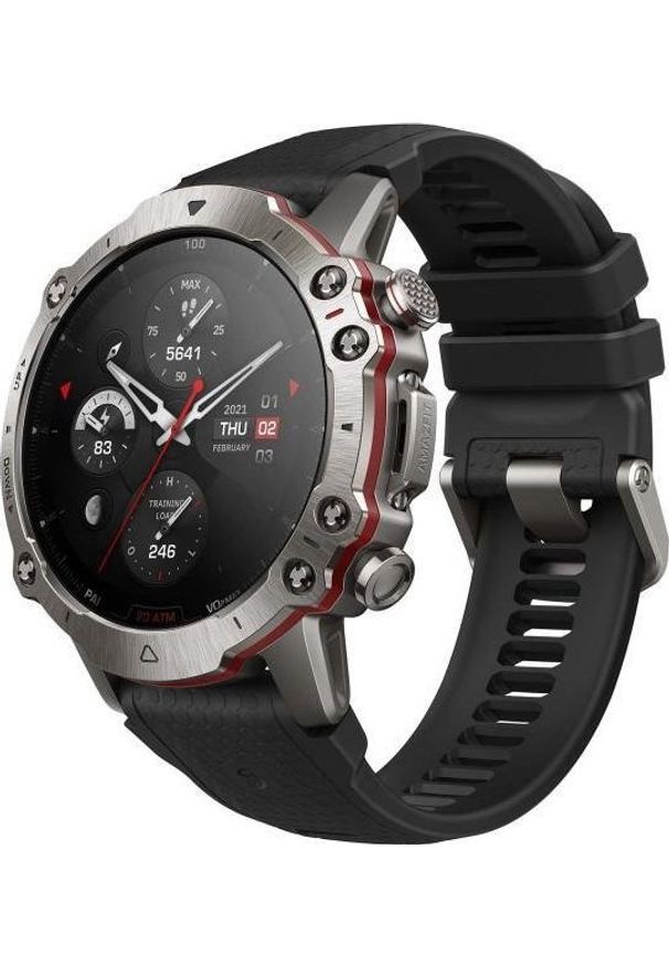 Smartwatch Huami Amazfit Falcon Czarny (W2029OV1N). Rodzaj zegarka: smartwatch. Kolor: czarny