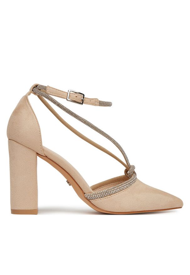 Czółenka DeeZee. Kolor: beżowy