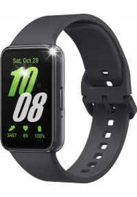 SAMSUNG - Smartwatch Samsung Smartwatch Samsung Galaxy Fit3 Szary 5 ATM AMOLED SpO2 1,6. Rodzaj zegarka: smartwatch. Kolor: szary #1