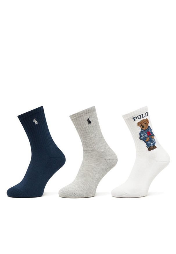 Polo Ralph Lauren Skarpety długie 455882850001 Kolorowy. Materiał: poliester. Wzór: kolorowy