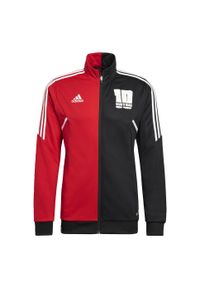Adidas - Bluza adidas Messi. Kolor: czerwony, wielokolorowy, czarny