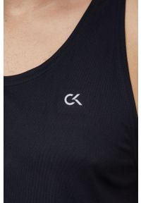 Calvin Klein Performance - T-shirt. Okazja: na co dzień. Kolor: czarny. Materiał: materiał, dzianina. Styl: casual #5