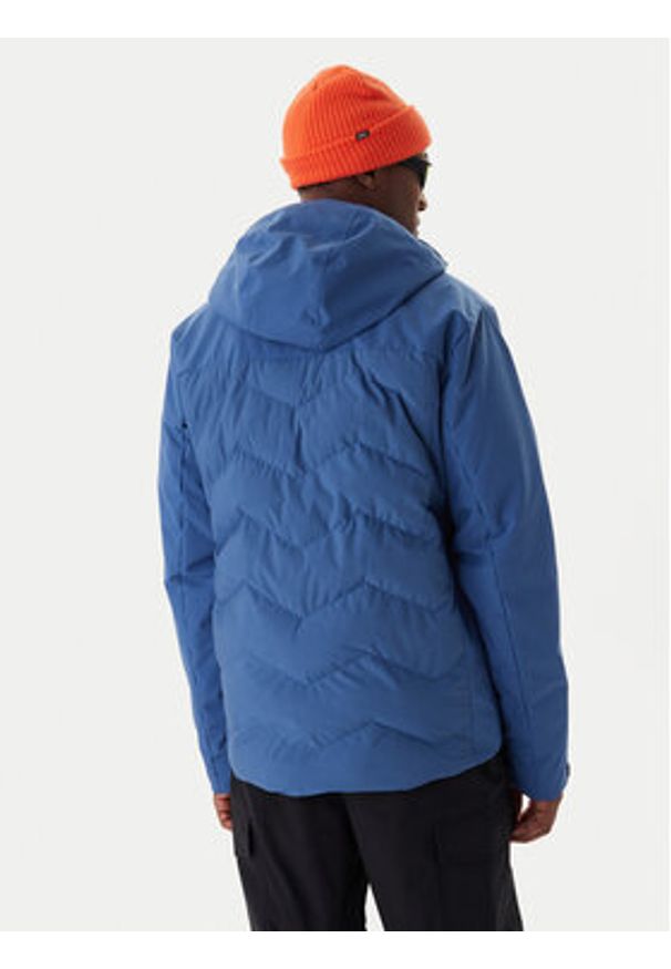 Quiksilver Kurtka narciarska The Edge EQYTJ03504 Niebieski Slim Fit. Kolor: niebieski. Materiał: syntetyk. Sport: narciarstwo