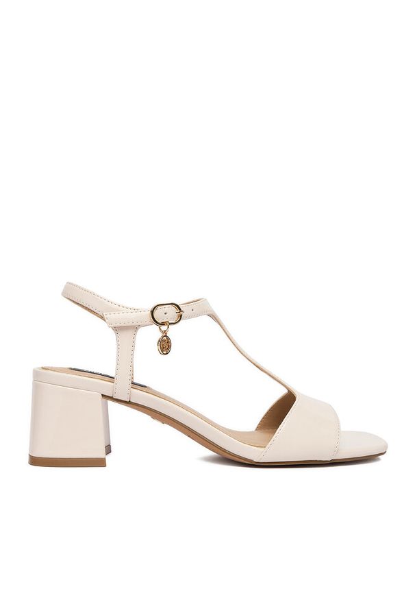 Sandały Nine West. Kolor: beżowy