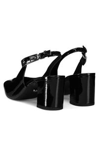 Gino Rossi - GINO ROSSI Czółenka JORDANA-115997 Czarny. Kolor: czarny. Materiał: skóra, lakier #2