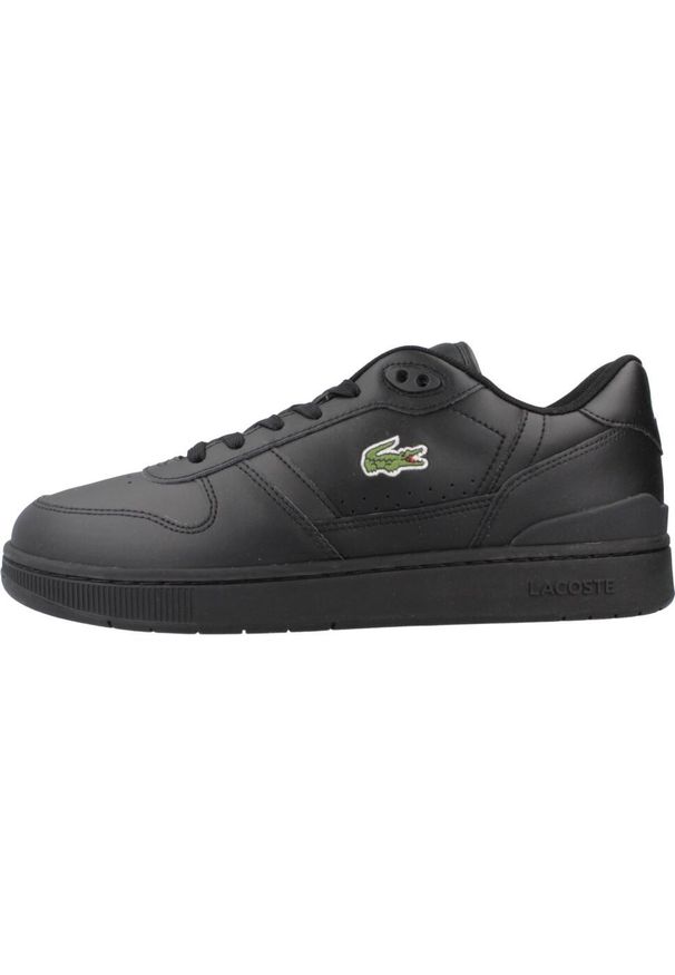 Tenisówki Lacoste Model T-clip Set Kolor Czarny. Kolor: czarny. Materiał: materiał, skóra, syntetyk