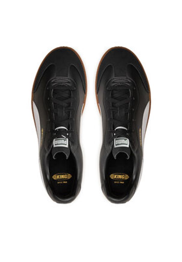 Puma Buty do piłki nożnej King 21 IT 106696 Czarny. Kolor: czarny. Materiał: skóra