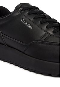 Calvin Klein Sneakersy City Runner Laceup Lth HM0HM02146 Czarny. Kolor: czarny. Materiał: skóra #5