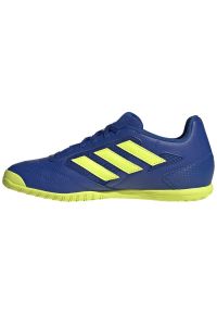Adidas - Buty adidas Super Sala 2 In M GZ2558 niebieskie. Wysokość cholewki: przed kostkę. Kolor: niebieski. Materiał: materiał. Szerokość cholewki: normalna #1