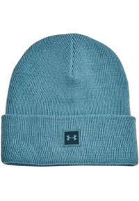 Czapka Under Armour Halftime Knit Beanie. Kolor: niebieski