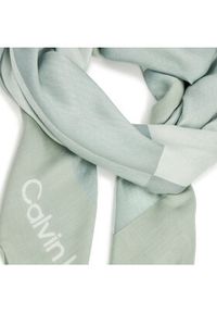 Calvin Klein Chusta Quilt K60K611710 Szary. Kolor: szary. Materiał: materiał