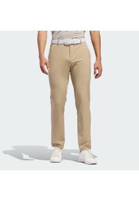 Adidas - Spodnie Ultimate365 Tapered Golf. Kolor: zielony. Materiał: materiał. Sport: golf