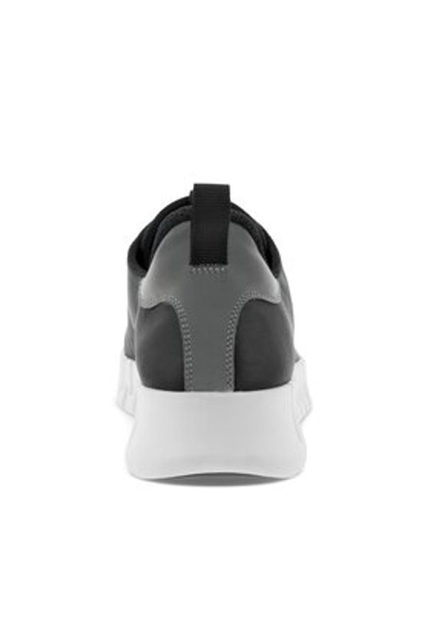 ecco - ECCO Sneakersy GRUUV W 21820360719 Czarny. Kolor: czarny. Materiał: skóra