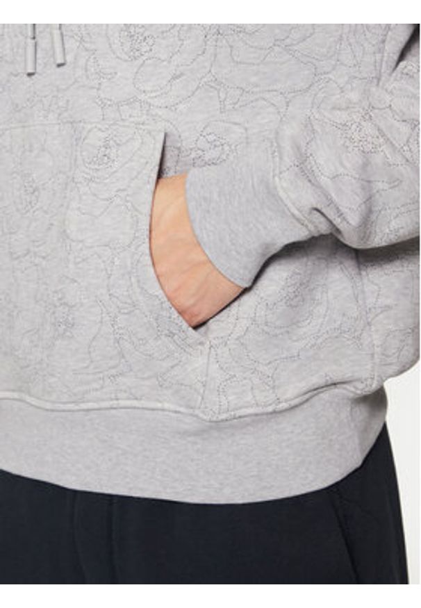 Lacoste Bluza SH3599 Szary Relaxed Fit. Kolor: szary. Materiał: bawełna