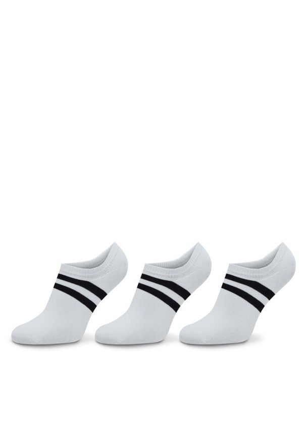 Pepe Jeans Zestaw 3 par stopek unisex PMU30021 Biały. Kolor: biały. Materiał: materiał