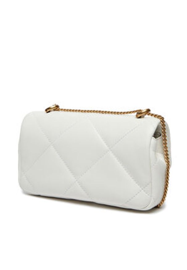 Tory Burch Torebka Mini Kira Diamond 154710 Biały. Kolor: biały. Materiał: skórzane