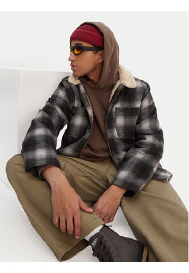 Quiksilver Jeansy Mercury Straight Out EQYNP03325 Beżowy Wide Leg. Kolor: beżowy