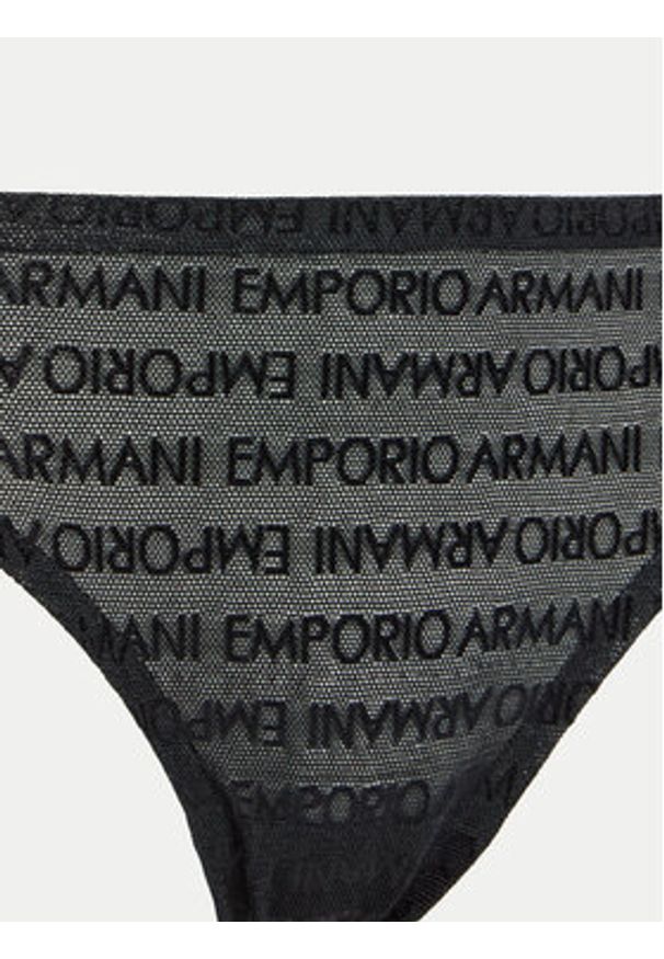 Emporio Armani Underwear Komplet 2 par stringów 163333 3F204 00020 Czarny. Kolor: czarny. Materiał: syntetyk