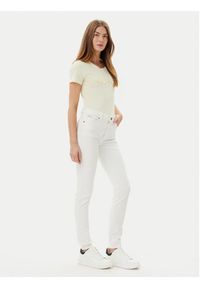 Guess Jeans Jeansy W5GA92 D5O01 Beżowy Skinny Fit. Kolor: beżowy