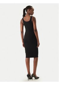 Versace Jeans Couture Sukienka codzienna 80HAO943 J0198 Czarny Slim Fit. Okazja: na co dzień. Kolor: czarny. Materiał: bawełna. Typ sukienki: proste. Styl: casual #3