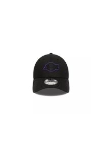 New Era - Czapka trucker Los Angeles Lakers 9forty. Kolor: fioletowy, czarny, wielokolorowy. Styl: casual