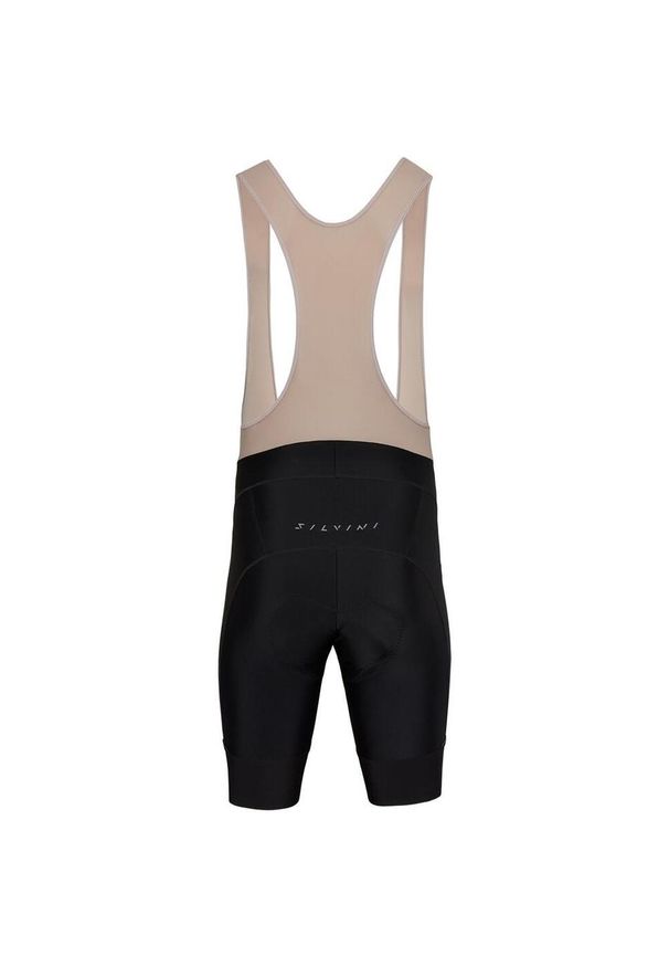 Silvini - Spodenki rowerowe (na szelkach) męskie SILVINI Men Bib shorts SUELO BIB. Kolor: biały, wielokolorowy, czarny