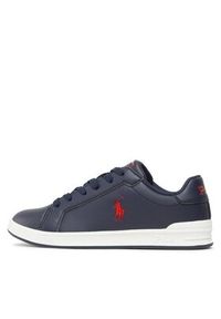 Polo Ralph Lauren Sneakersy RF104275 Granatowy. Kolor: niebieski. Materiał: skóra #5