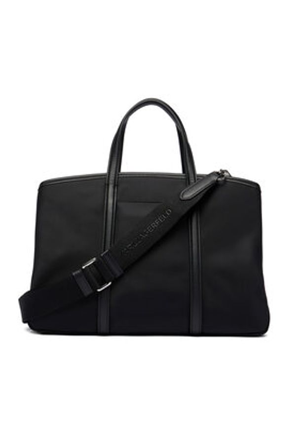 Karl Lagerfeld - KARL LAGERFELD Torebka A4W30017 Czarny. Kolor: czarny. Materiał: skórzane