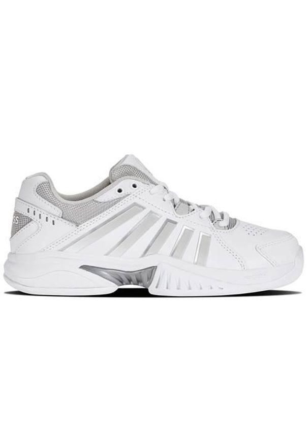 Buty do tenisa damskie K-Swiss Receiver V Indoor. Zapięcie: sznurówki. Kolor: wielokolorowy. Materiał: syntetyk, tkanina, materiał. Szerokość cholewki: normalna. Sport: tenis