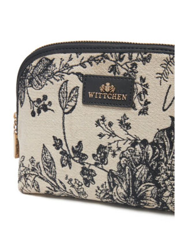 Wittchen - WITTCHEN Kosmetyczka 99-4E-504-X1 Czarny. Kolor: czarny. Materiał: materiał
