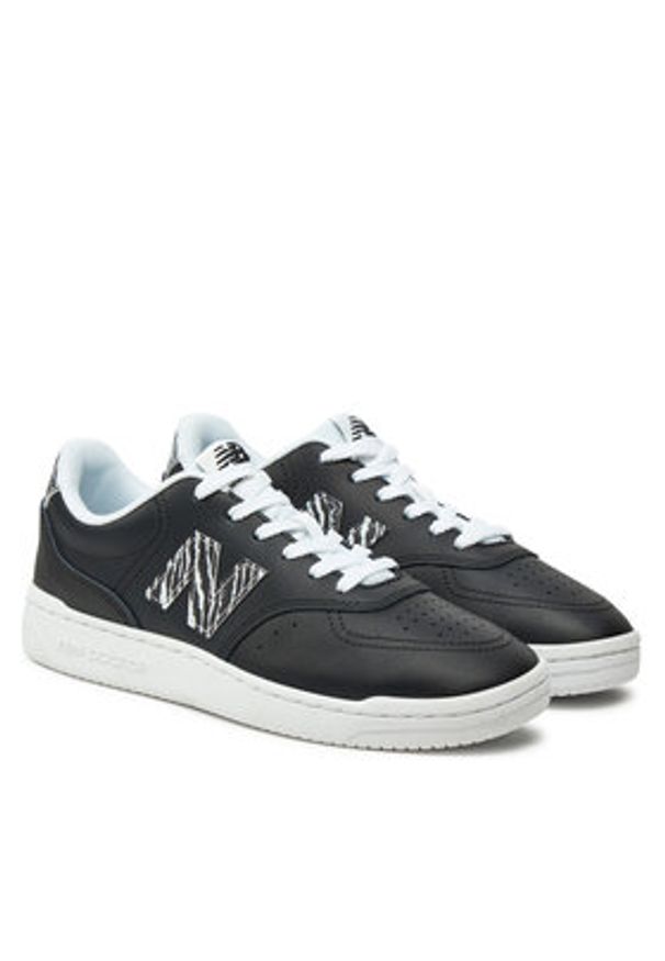 New Balance Sneakersy BBW80APR Czarny. Kolor: czarny. Materiał: zamsz, skóra