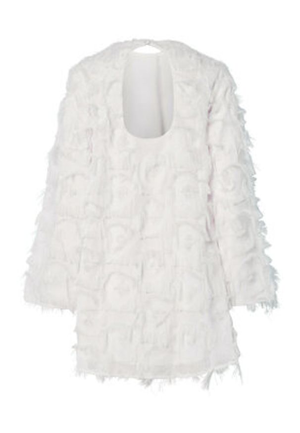 YAS Sukienka koktajlowa 26038226 Biały Loose Fit. Kolor: biały. Materiał: syntetyk. Styl: wizytowy