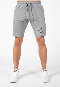 GORILLA WEAR - Cisco Szorty - Szary/Czarny. Kolor: czarny, szary, wielokolorowy. Sport: fitness