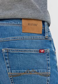 Męskie Spodnie Jeansowe Mustang Style Washington Straight Denim Blue 1016814 5000 582 #4