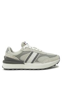 Tommy Jeans Sneakersy Tjw Tech Runner EN0EN02705 Szary. Kolor: szary. Materiał: zamsz, skóra