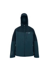 Regatta - Męska Kurtka Wentwood 3 W 1. Kolor: wielokolorowy, niebieski, żółty. Sport: turystyka piesza #1