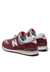 New Balance Sneakersy U574BGH Bordowy. Kolor: czerwony. Materiał: materiał. Model: New Balance 574 #3