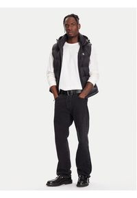 Calvin Klein Jeans Bezrękawnik LV04RD531G Czarny Regular Fit. Kolor: czarny. Materiał: syntetyk. Długość rękawa: bez rękawów #7