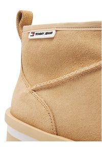 Tommy Jeans Śniegowce Tjw Suede Flatform Boot Wl EN0EN02599 Beżowy. Kolor: beżowy. Materiał: zamsz, skóra #5