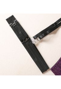 Intica - Zestaw bielizny koronkowej na specjalne okazje Annarosa. Kolor: fioletowy. Materiał: koronka #9