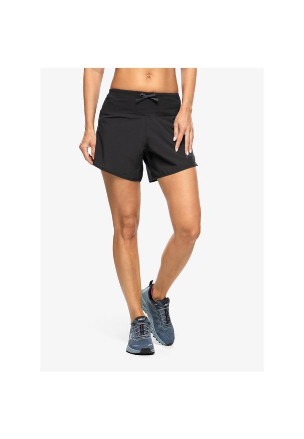 Spodenki do biegania damskie Inov-8 Train Lite 5 Short. Kolor: czarny. Sport: fitness