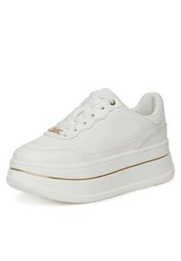 DeeZee Sneakersy AM25233 Biały. Kolor: biały. Materiał: skóra #4