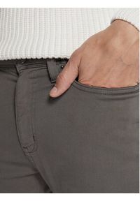 Duer Spodnie materiałowe No Sweat MFNS1001 Szary Slim Fit. Kolor: szary. Materiał: lyocell