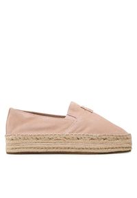 TOMMY HILFIGER - Espadryle Tommy Hilfiger. Kolor: różowy