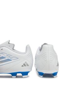 Adidas - adidas Buty do piłki nożnej F50 Club Firm/Multi-Ground IE1310 Biały. Kolor: biały. Materiał: skóra #4