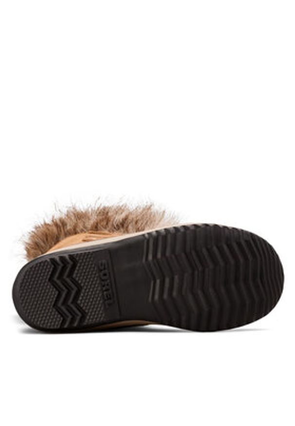 sorel - Sorel Śniegowce Joan Of Arctic™ Wp 2115181224 Brązowy. Kolor: brązowy. Materiał: skóra, zamsz