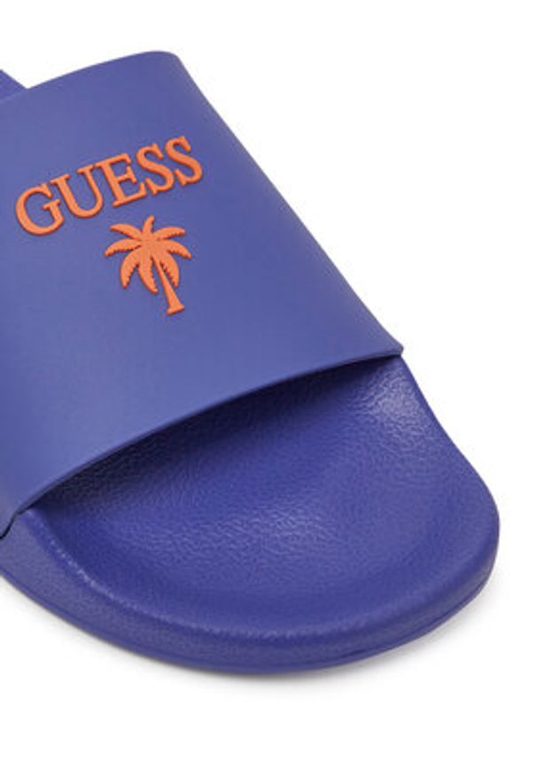 Guess Klapki F5GZ05 BB00F Fioletowy. Kolor: fioletowy