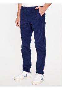 Levi's® Chinosy XX Chino Standard II 17196-0096 Granatowy Tapered Fit. Kolor: niebieski. Materiał: bawełna