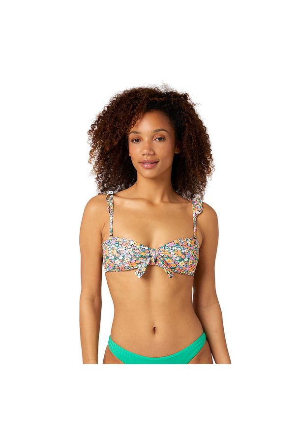 Góra od stroju kąpielowego Rip Curl Afterglow Ditsy Bandeau 3282. Kolor: wielokolorowy